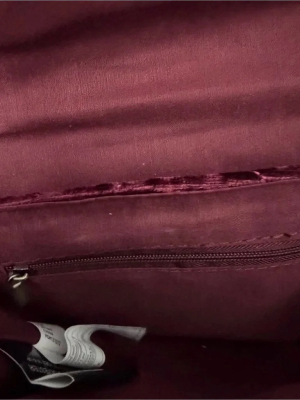 Harry Potter Velvet Burgundy Chain Crossbody Charms Bag
